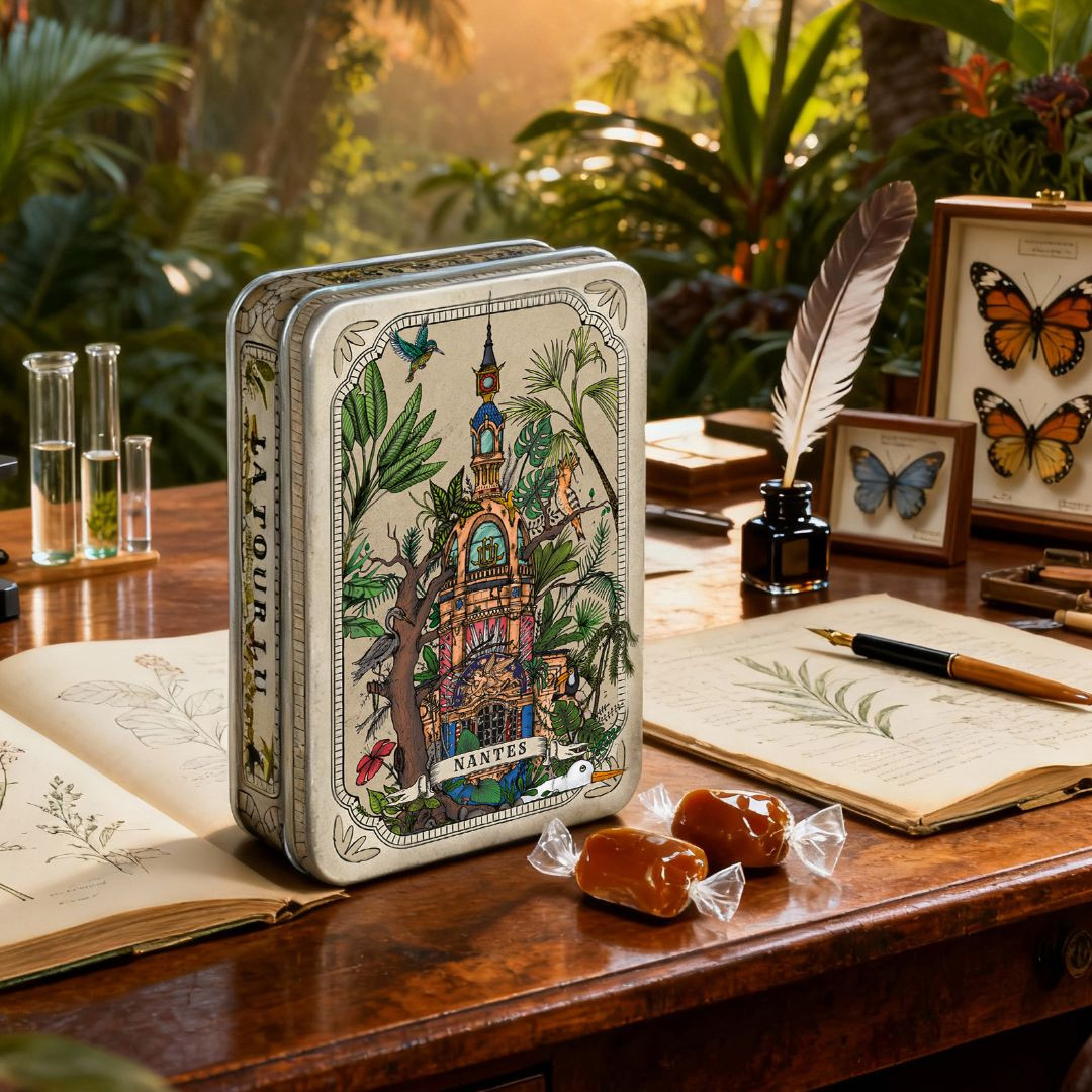 Achat Boite pastille Tour LU Geoffrey Berniolle caramel au beurre salé et à la fleur de sel de Guérande en ligne 3 