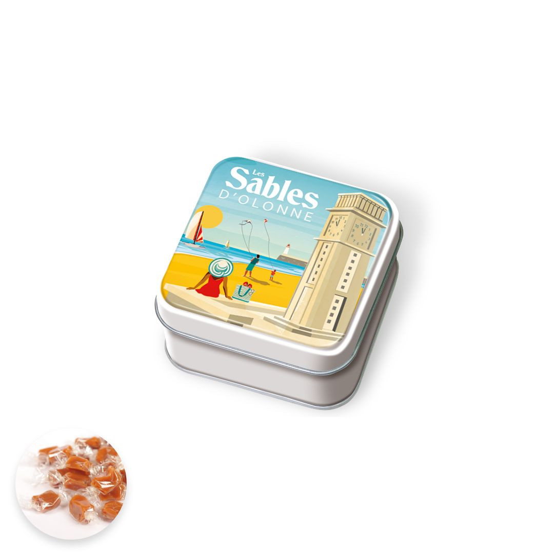 Achat Boîte savon Les Sables d'Olonne caramels au beurre salé et à la fleur de sel de Vendée en ligne 1 