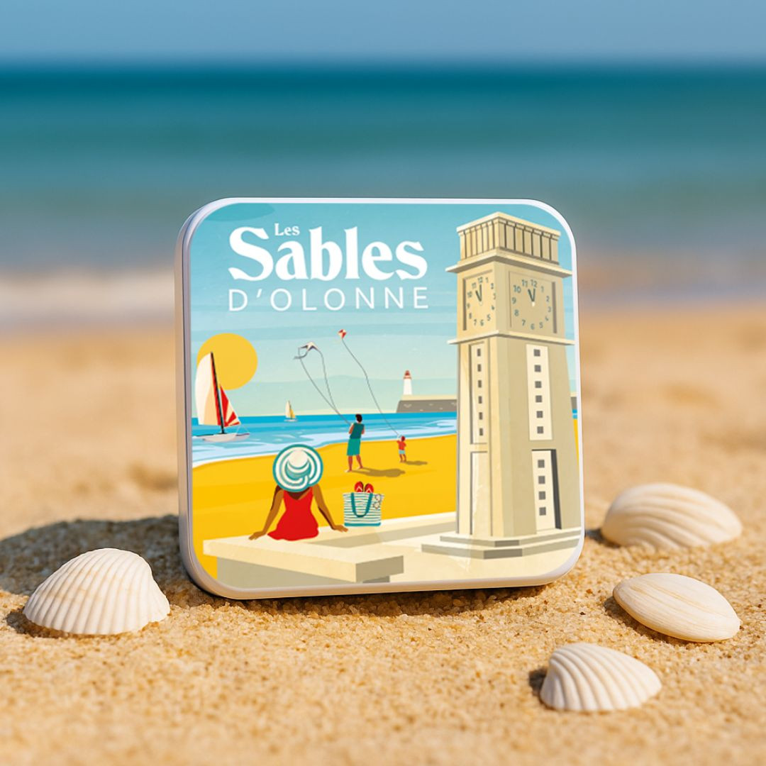 Achat Boîte savon Les Sables d'Olonne caramels au beurre salé et à la fleur de sel de Vendée en ligne 3 