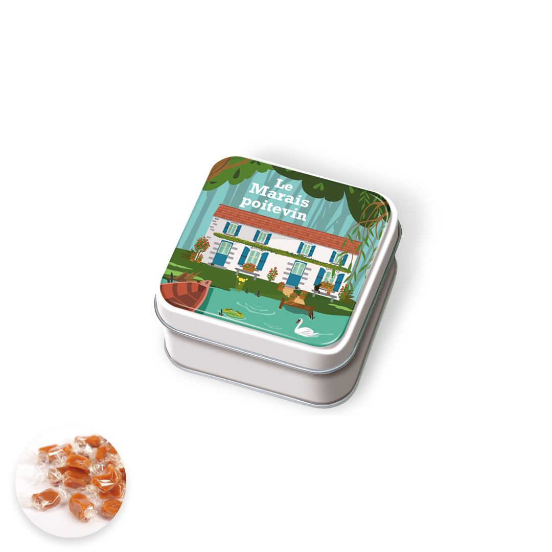 Achat Boîte savon Marais Poitevin caramels au beurre salé et à la fleur de sel en ligne 1 