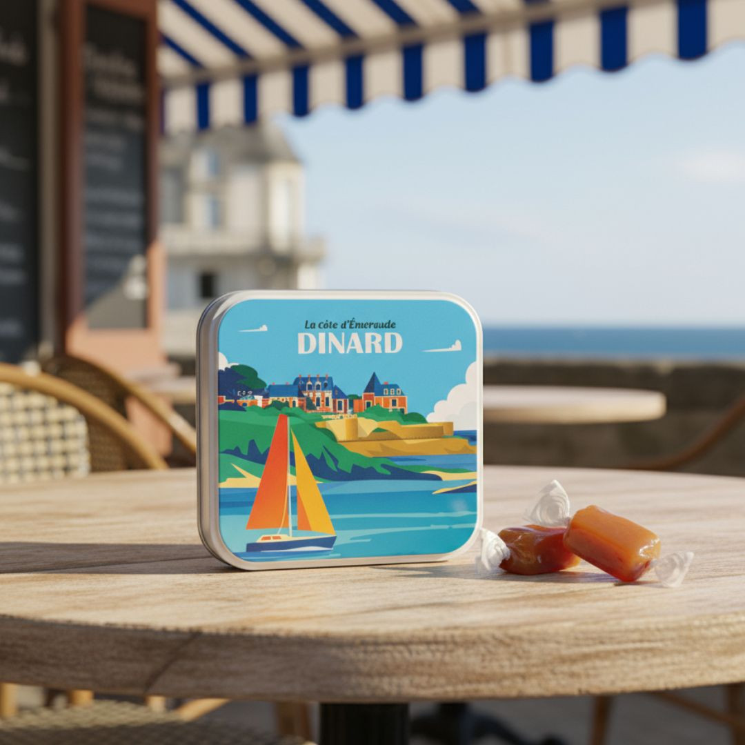 Achat Boîte savon Cöte d'Emeraude caramel au beurre salé et à la fleur de sel de Bretagne en ligne 3 