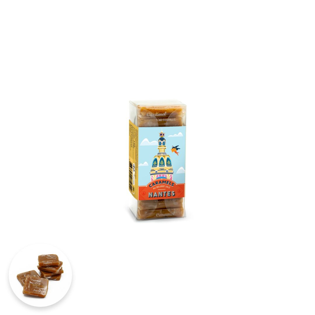 Achat Tubo Tour à Nantes - Bouchées de caramel au beurre salé et fleur de sel en ligne 1 