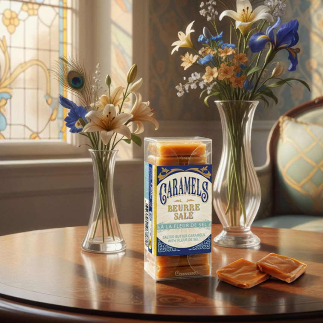 Achat Sachet bouchées de caramel au beurre salé et fleur de sel Les Délices de la Belle Époque en ligne 3 
