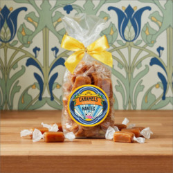 Sachet Nantes art nouveau caramels au beurre salé et fleur de sel de Guérande