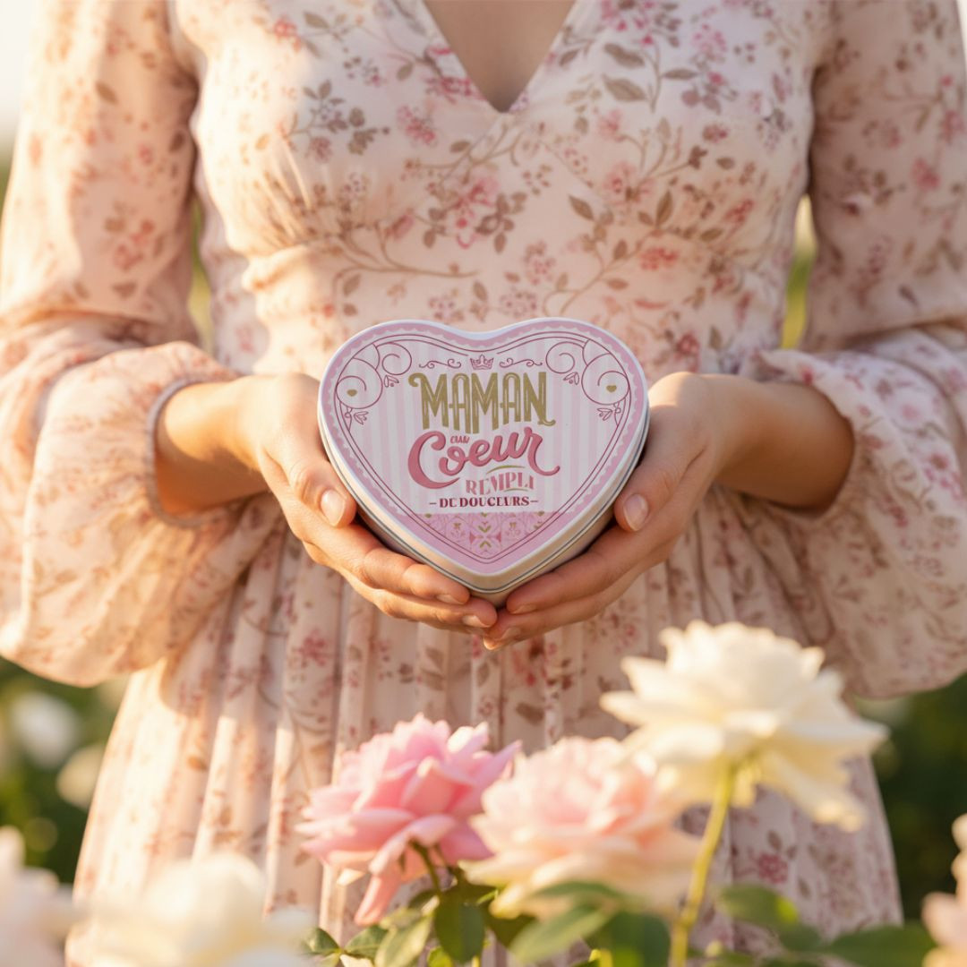 Achat Boîte coeur Maman bonbons caramel à la crème en ligne 3 