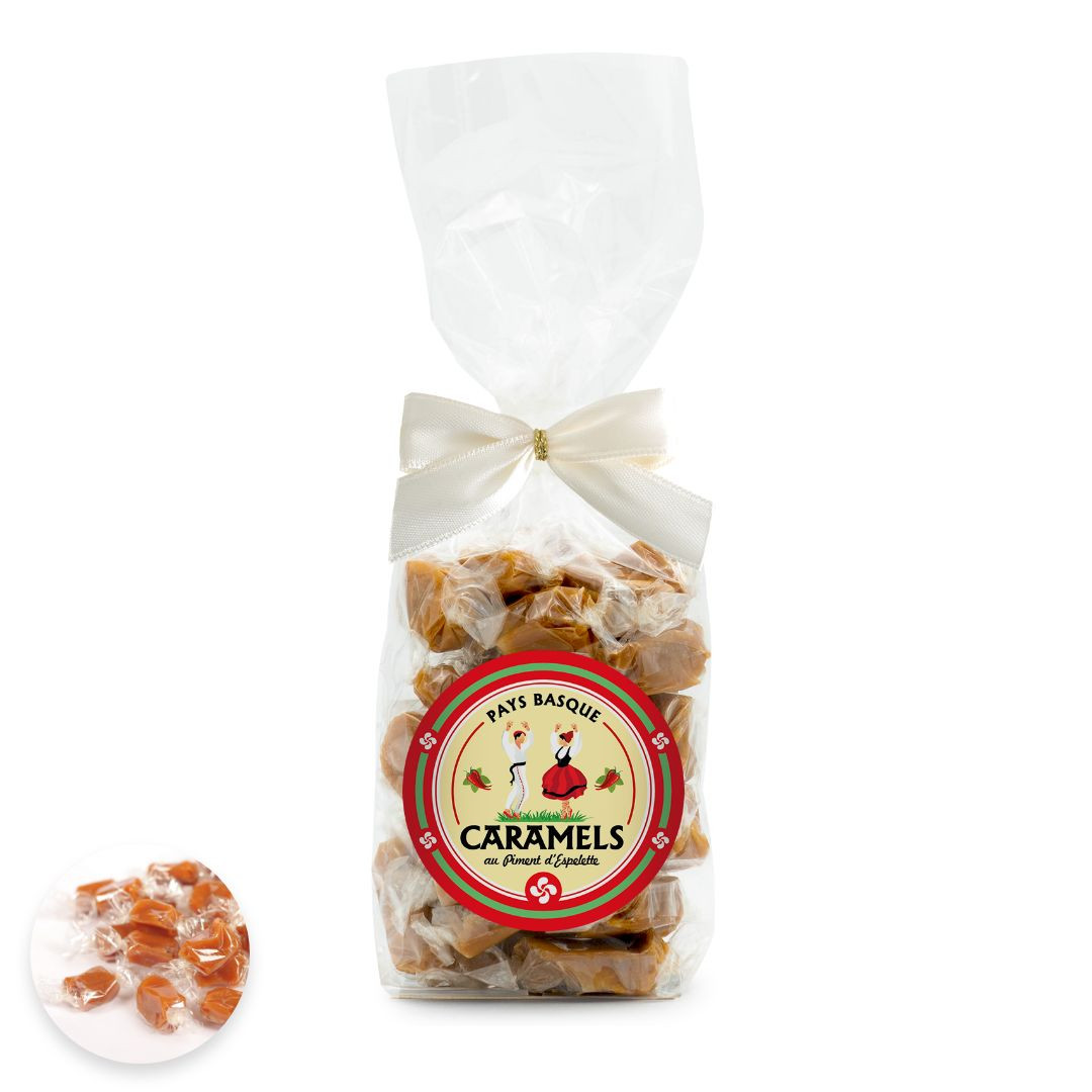 Achat Sachet danseurs basques caramels au piment d'Espelette en ligne 1 