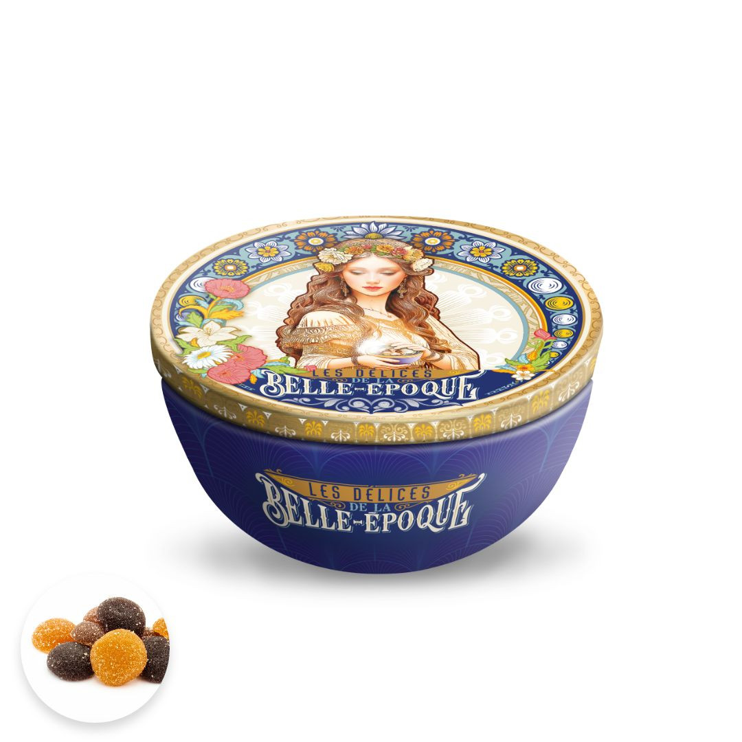 Achat BOITE PRESTIGE LES DÉLICES DE LA BELLE EPOQUE ASSORTIMENT PÂTE DE FRUITS en ligne 1 