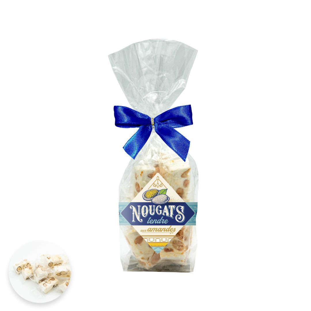 Achat Petit sachet de nougats tendres aux amandes Les Délices de la Belle Époque en ligne 1 