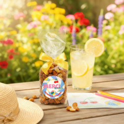Sachet merci cacahuètes pralinées