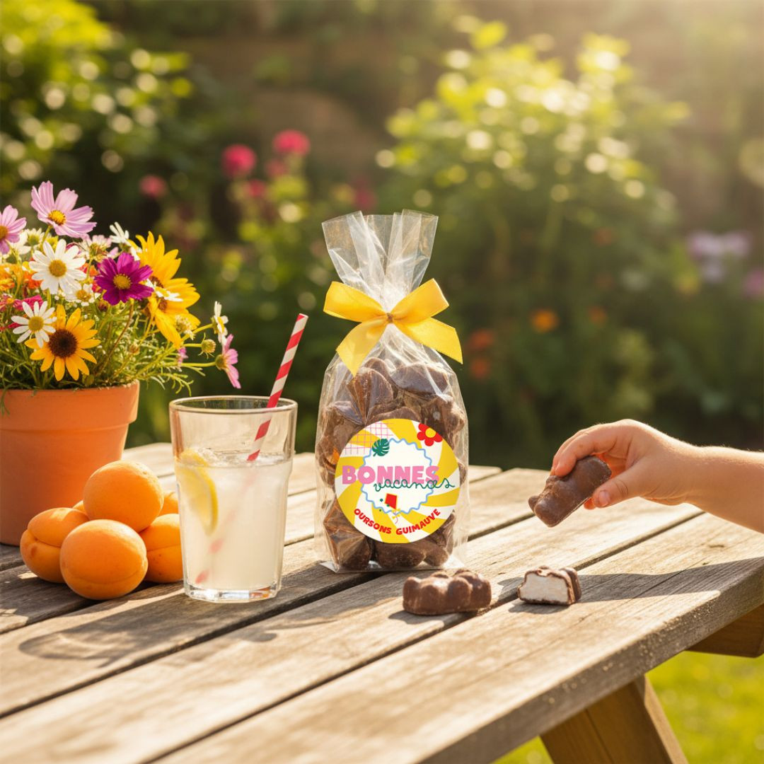 Achat SACHET MERCI OURSON GUIMAUVE en ligne 3 