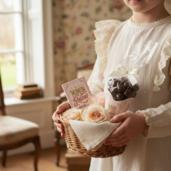 Cône Maman assortiments billes chocolat croustillant lait blanc et noir