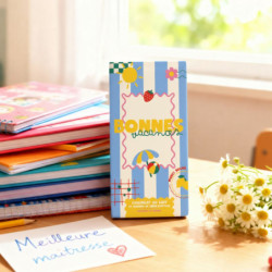 Tablette Merci chocolat lait crêpe dentelle