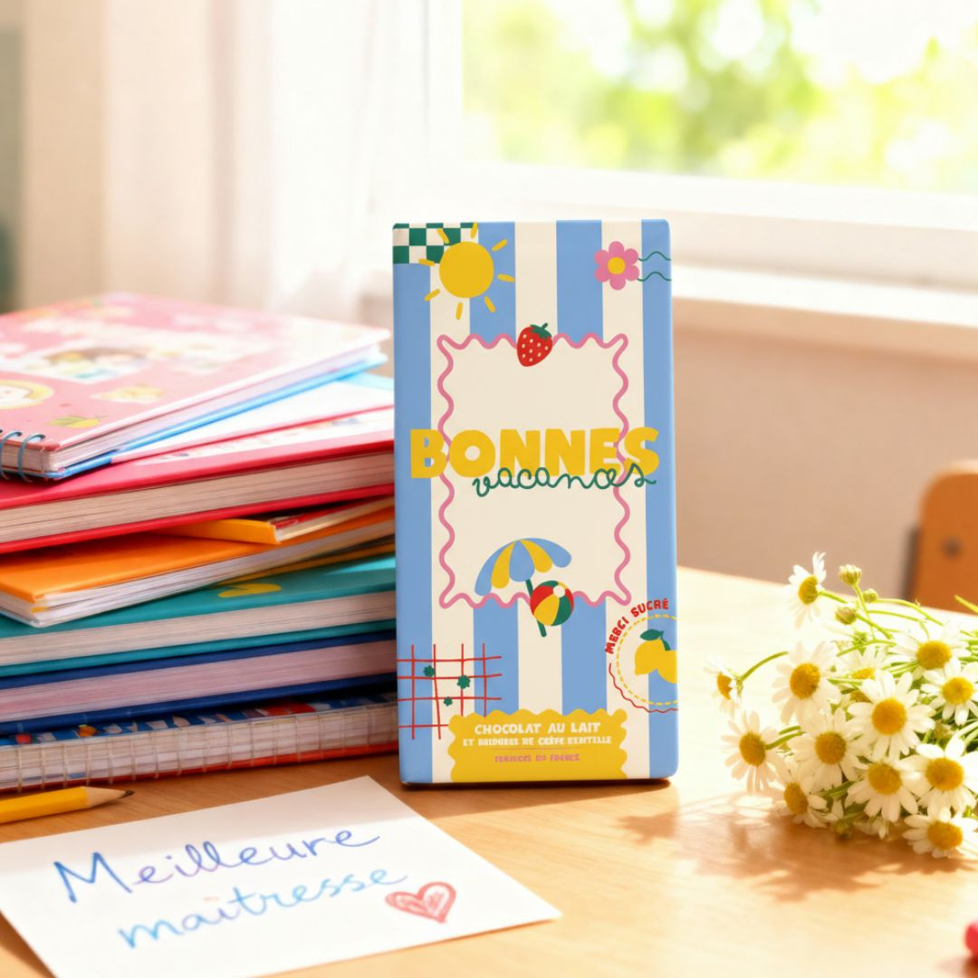 Achat Tablette Merci chocolat lait crêpe dentelle en ligne 3 