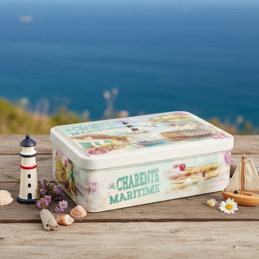 Achat Boite sucre Charente vintage galettes charentaises en ligne 4 