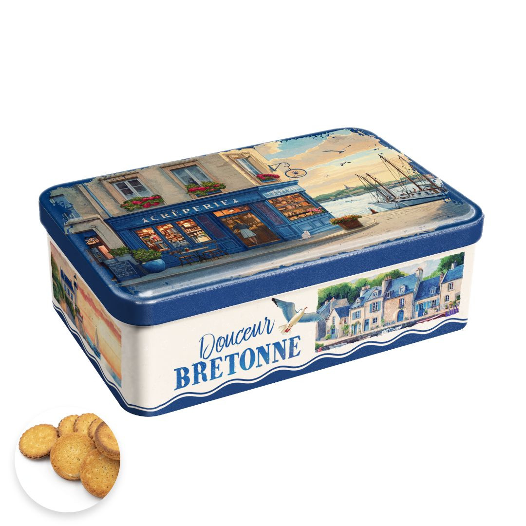 Achat Boite sucre Bretagne Vintage Crêperie en ligne 1 