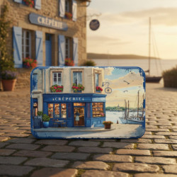 Boite sucre Bretagne Vintage Crêperie