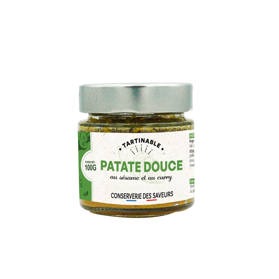 Achat Tartinable de patates douces sésame curry 100g en ligne 1 