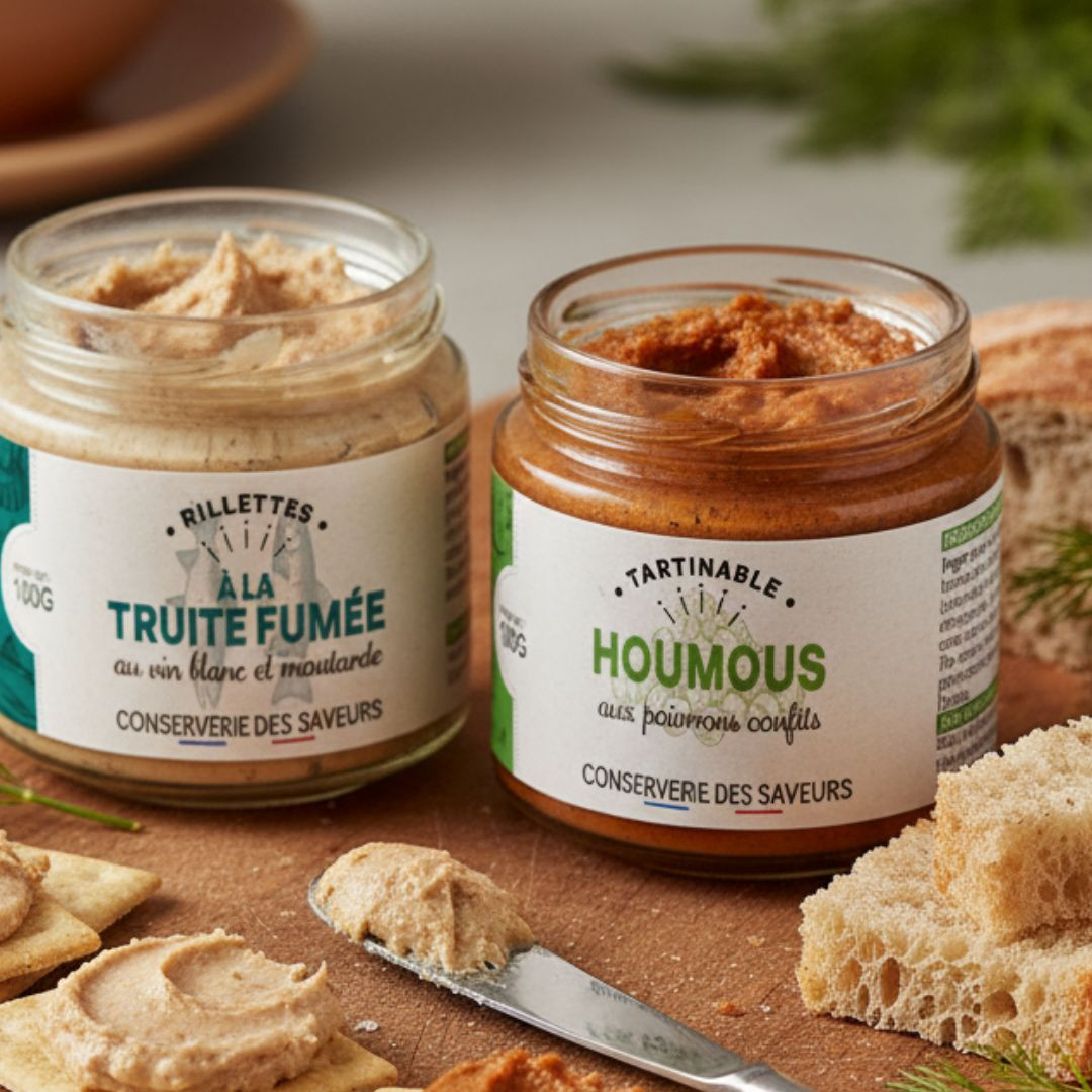 Achat Tartinable de pois chiches aux poivrons confits 100g en ligne 2 