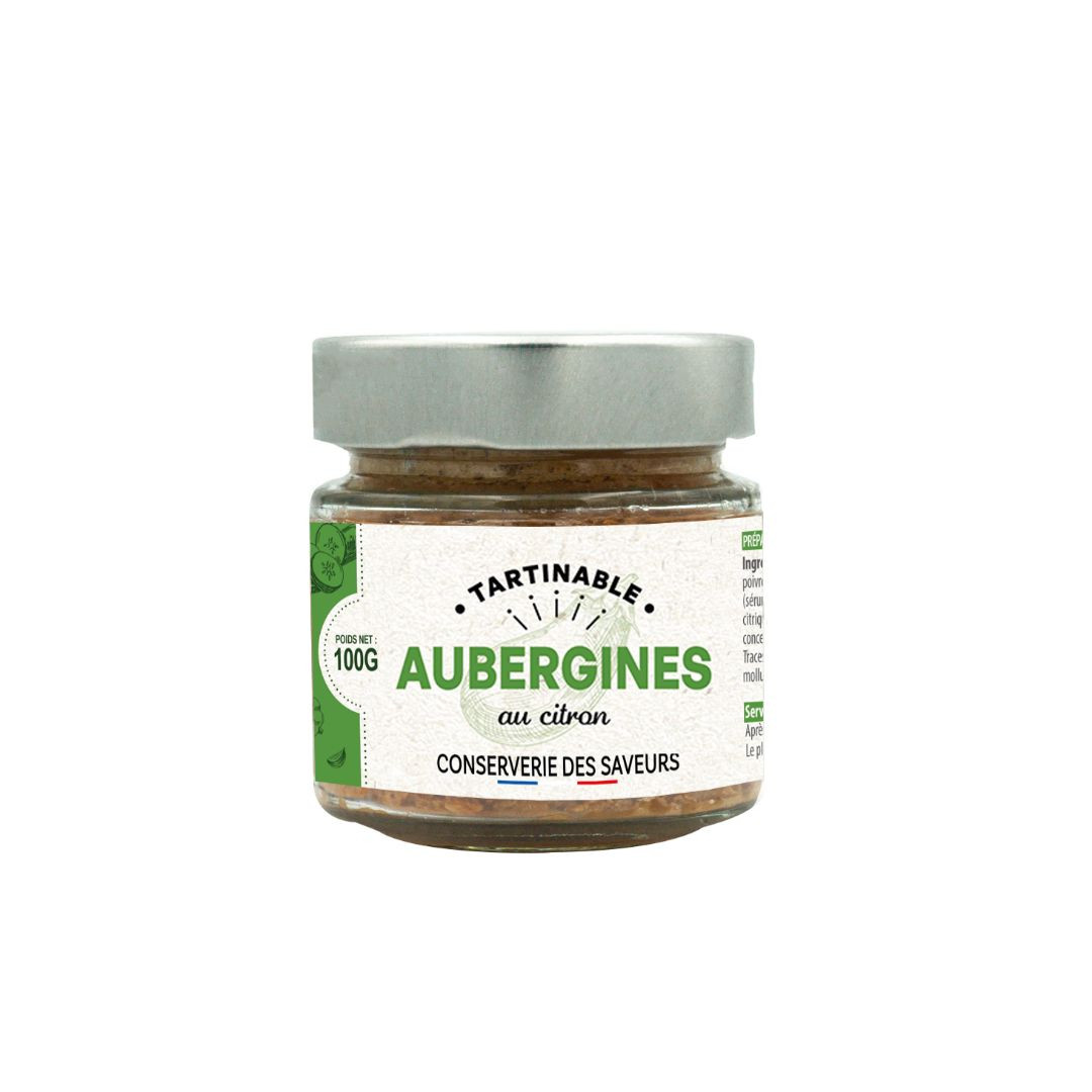 Achat TARTINABLE D'AUBERGINES AU CITRON en ligne 1 