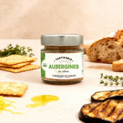 TARTINABLE D'AUBERGINES AU CITRON