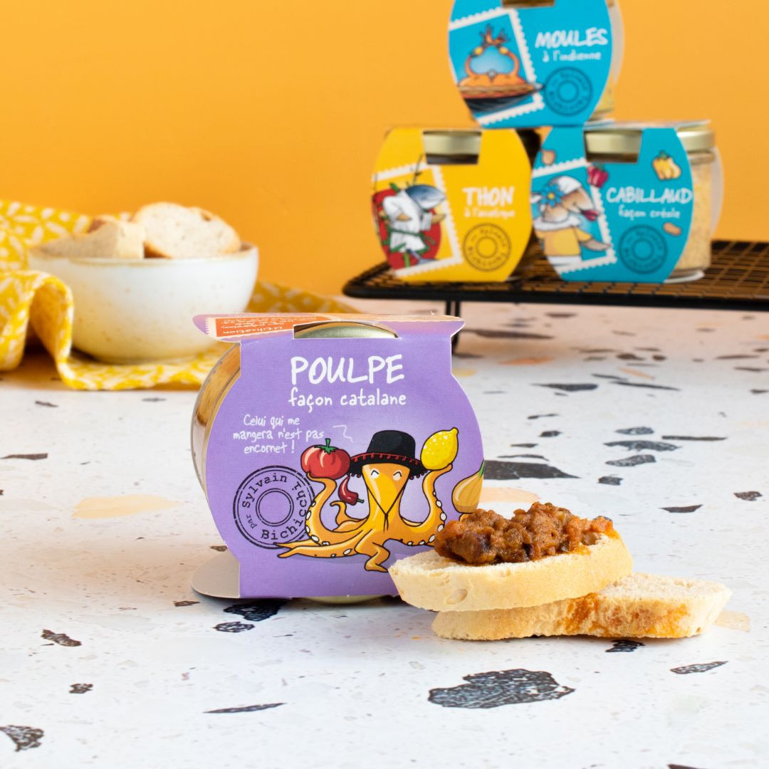 Achat Poulpe à la catalane 90g en ligne 2 