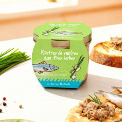 Rillettes de sardine aux fines herbes 90g