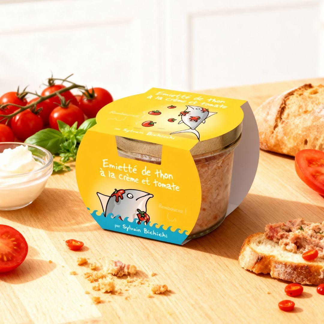 Achat Rillettes de thon à la crème de tomate 90g en ligne 2 