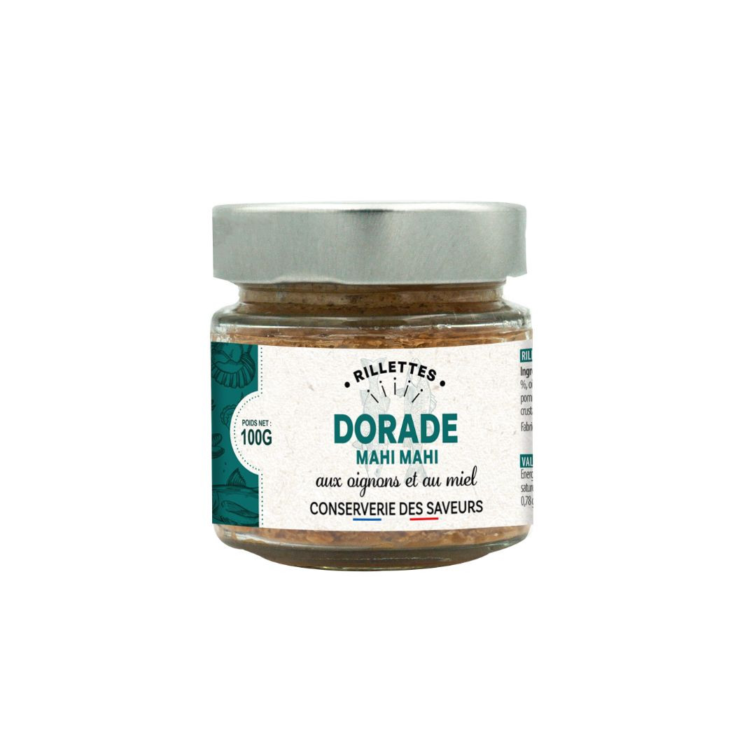 Achat Rillettes de dorade aux oignons et au miel 100g en ligne 1 