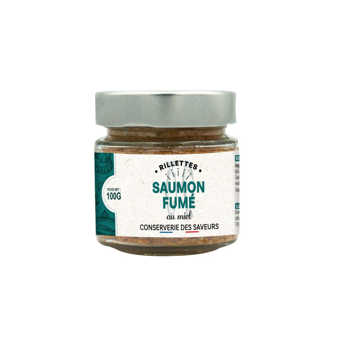 Achat Rillettes de saumon fumé caramélisé au miel 100g en ligne 1 