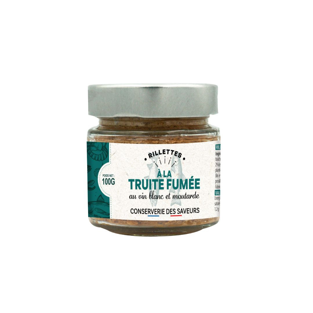 Achat Rillettes de truite fumée 100g en ligne 1 