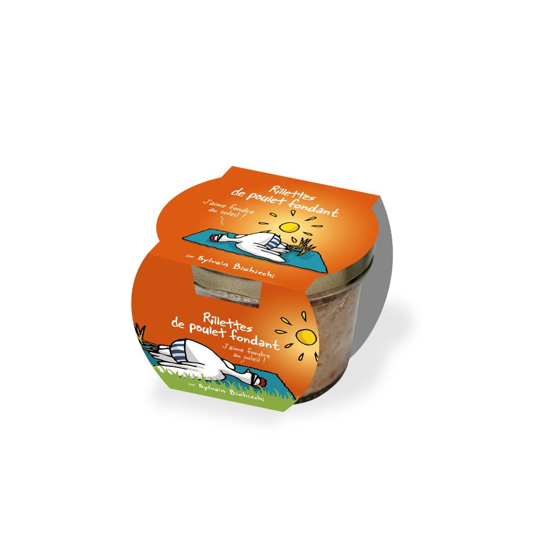 Achat Rillettes de poulet fondant 90g en ligne 1 