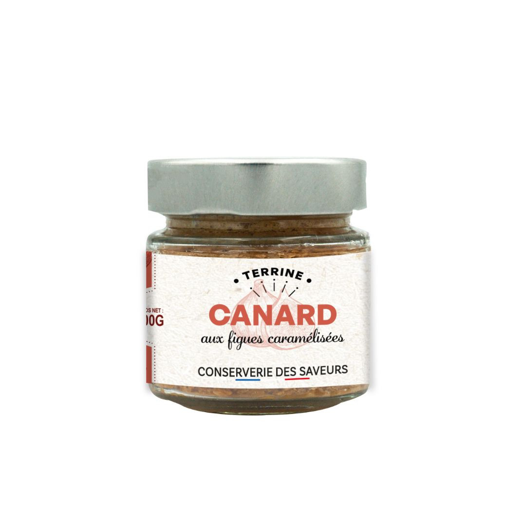 Achat Terrine de canard aux figues caramélisées 100g en ligne 1 