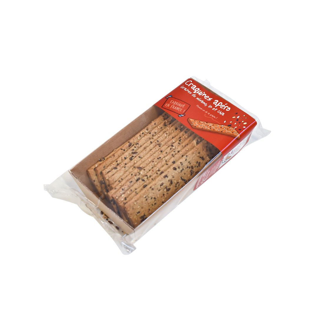 Achat Craquines apéro 3 graines 80g en ligne 1 