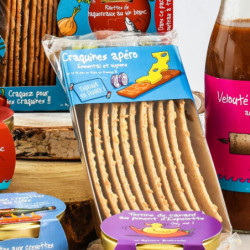 Craquines apéro emmental et oignons 80g