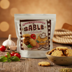 Sachet mini sablés apéritifs à la provençale