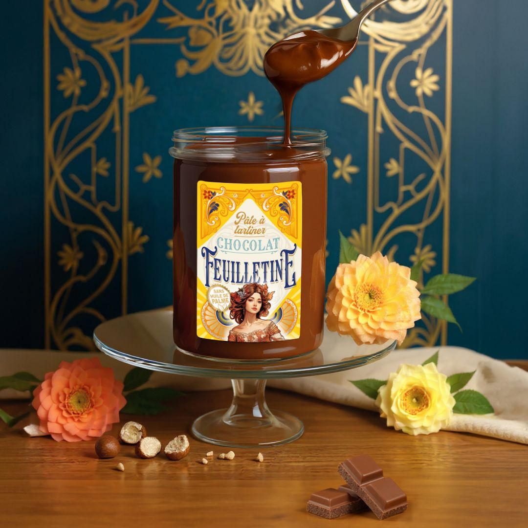 Achat Pâte à tartiner Chocolat Feuilletine DELICES BELLE EPOQUE 240g en ligne 2 
