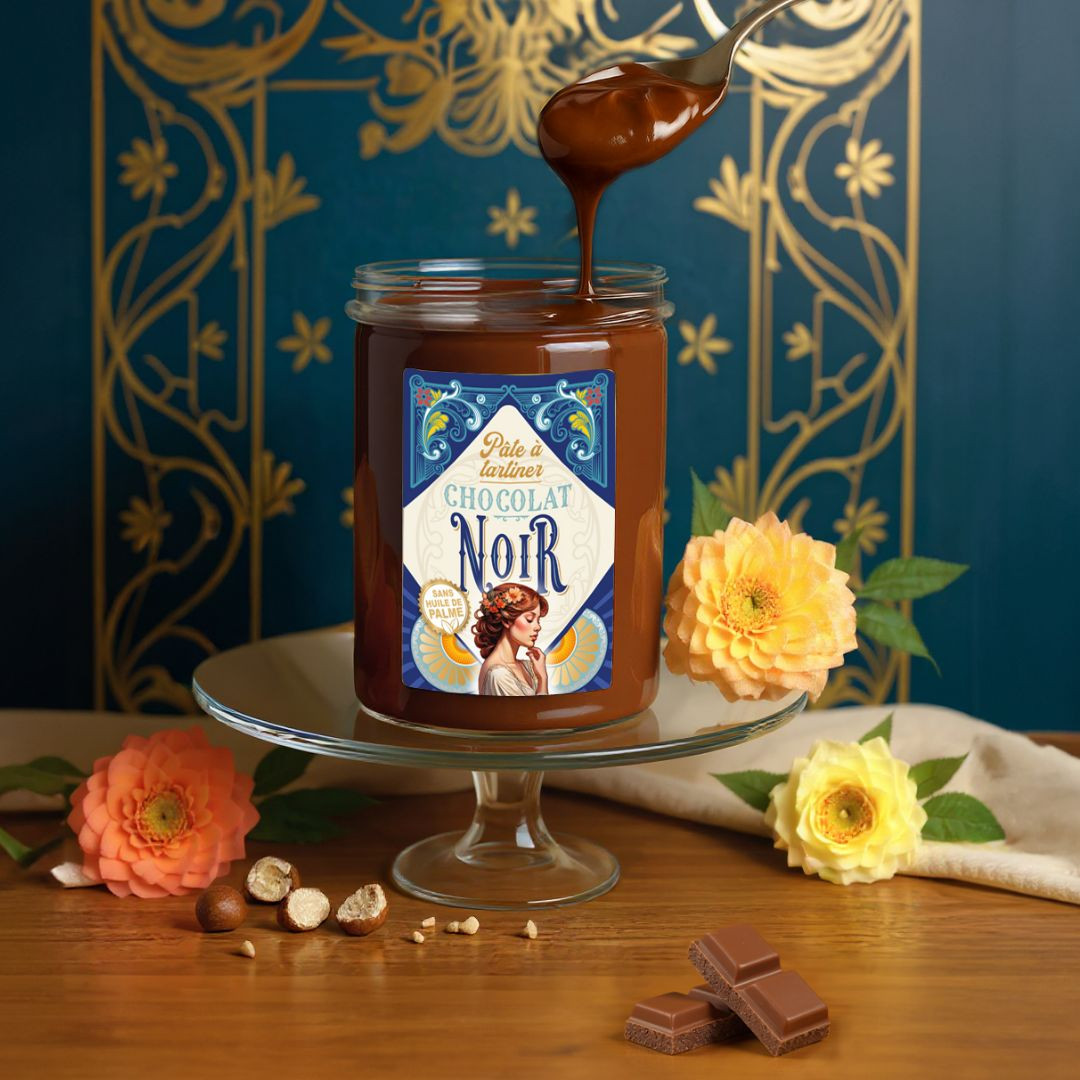 Achat Pâte à tartiner Chocolat noir DELICES BELLE EPOQUE 240g en ligne 2 