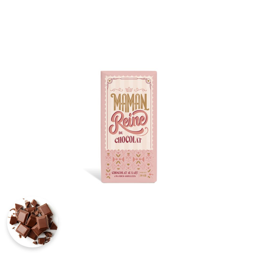 Achat Tablette Maman chocolat lait amandes grillés en ligne 1 