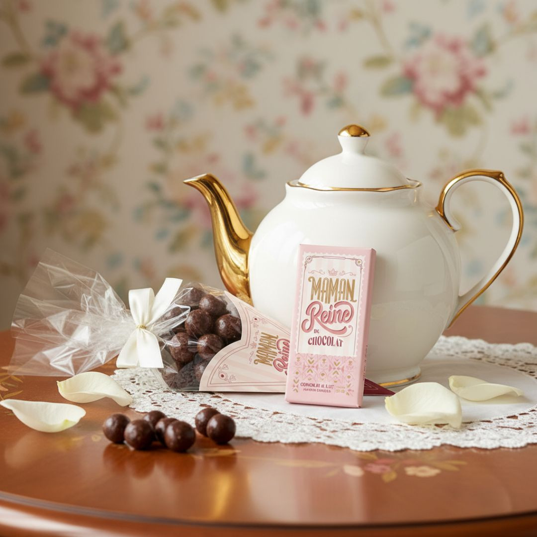 Achat Tablette Maman chocolat lait amandes grillés en ligne 3 