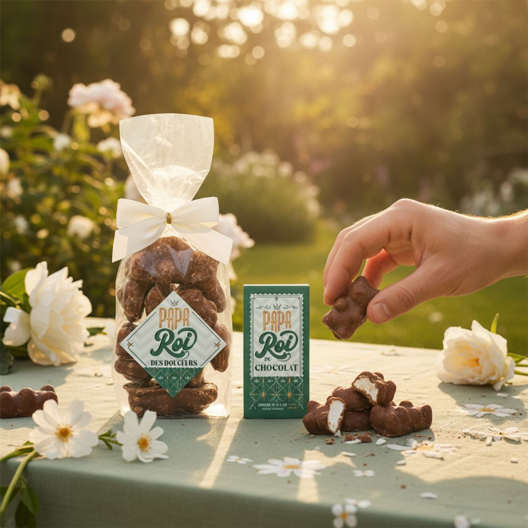 Achat Tablette papa chocolat lait petit beurre en ligne 3 