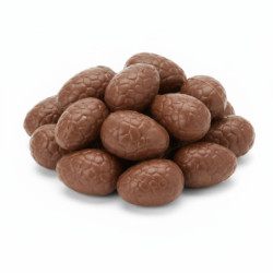 Sachet œuf chocolat lait cœur caramel salé