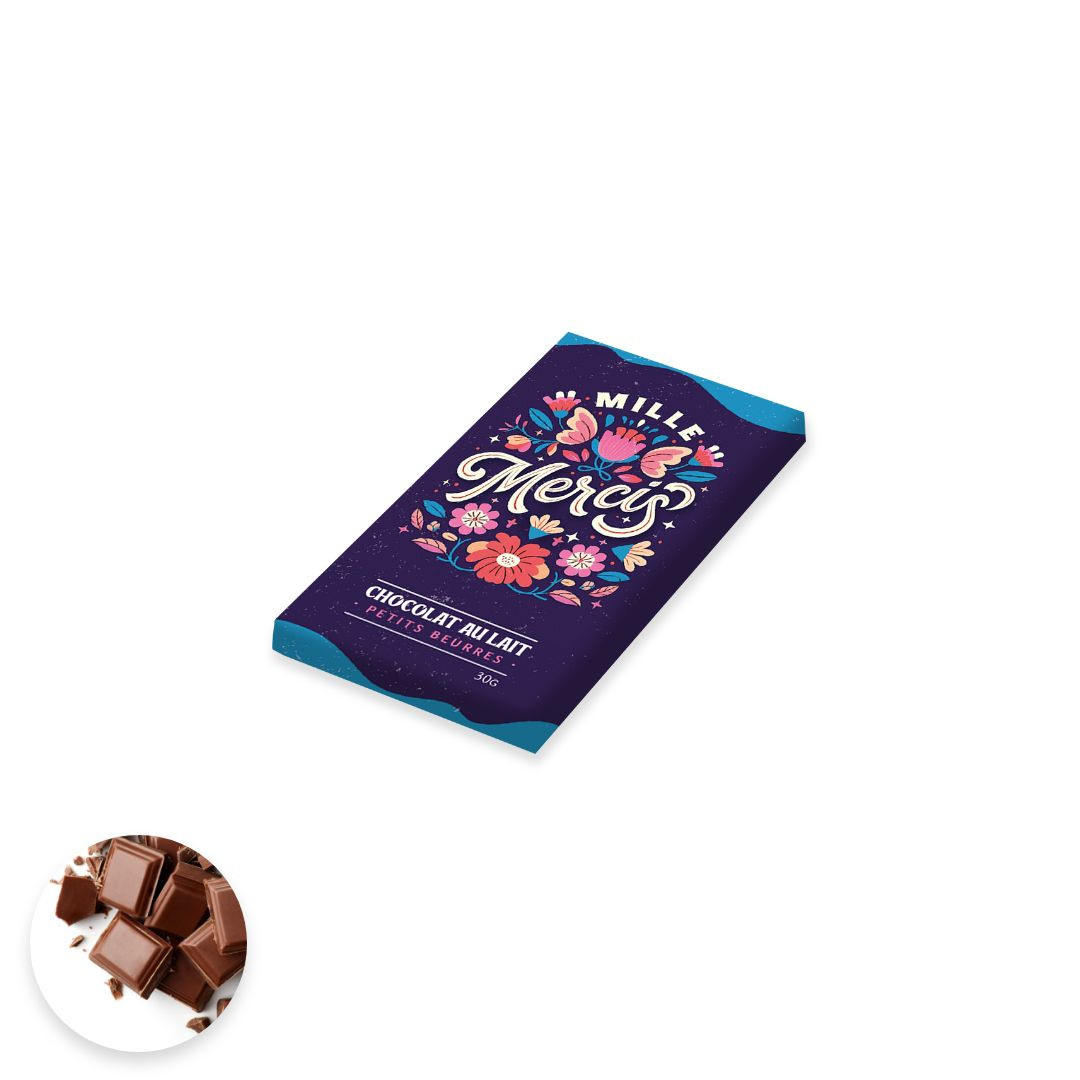 Achat Tablette Mille Mercis chocolat lait au caramel beurre salé en ligne 1 