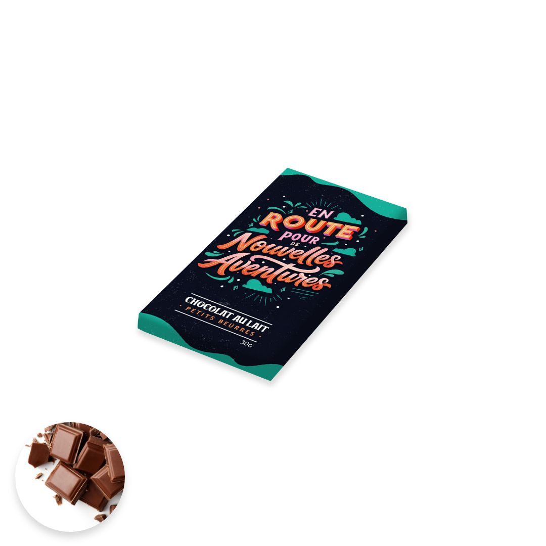 Achat Tablette en route pour de nouvelles aventures chocolat lait au caramel beurre salé en ligne 1 
