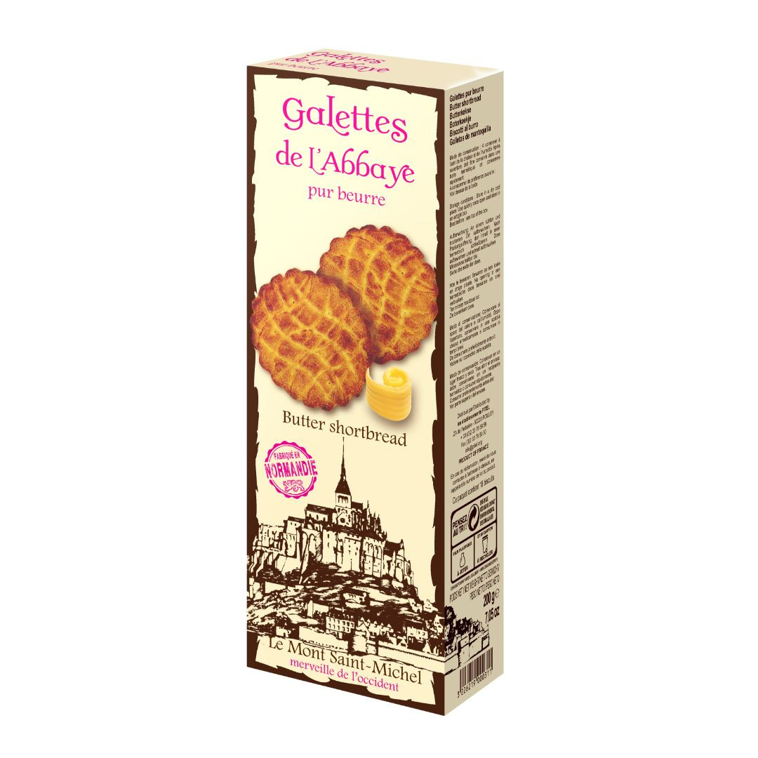 Achat Étui Mont-Saint-Michel galettes de l'abbaye pur beurre en ligne 1 