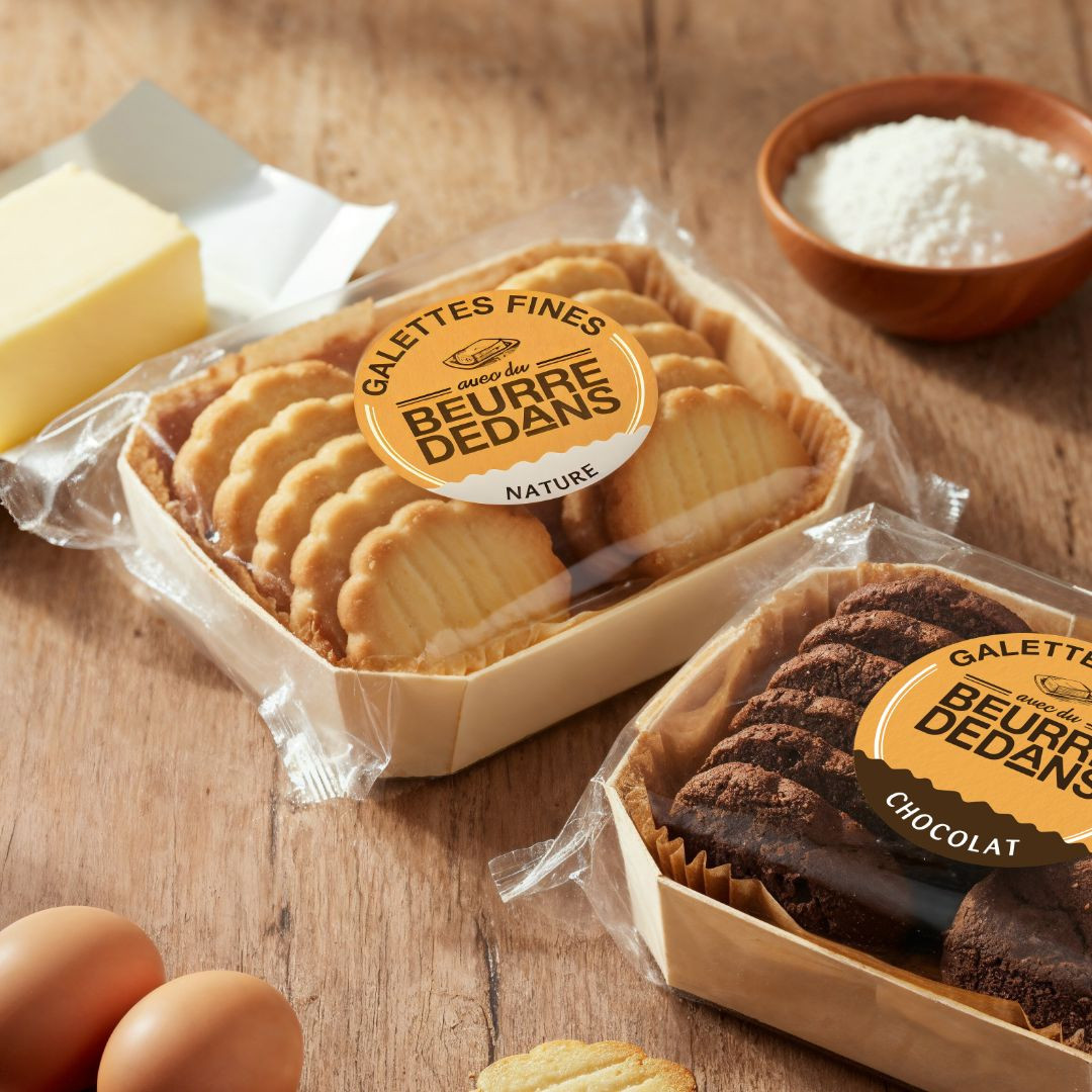 Achat Barquette galettes fines pur beurre nature en ligne 2 