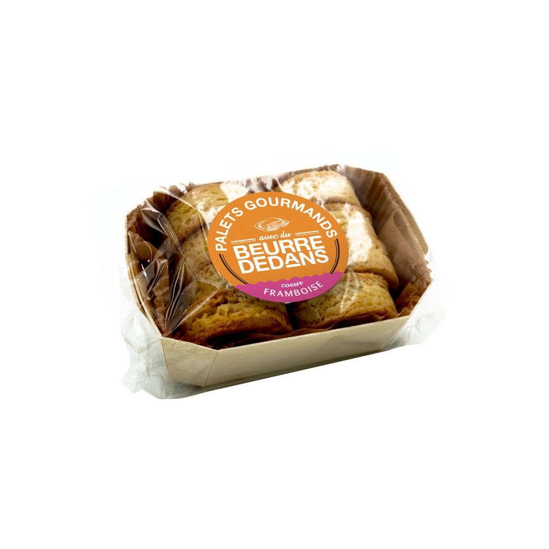 Achat Barquette bois palets fourrés framboise en ligne 1 