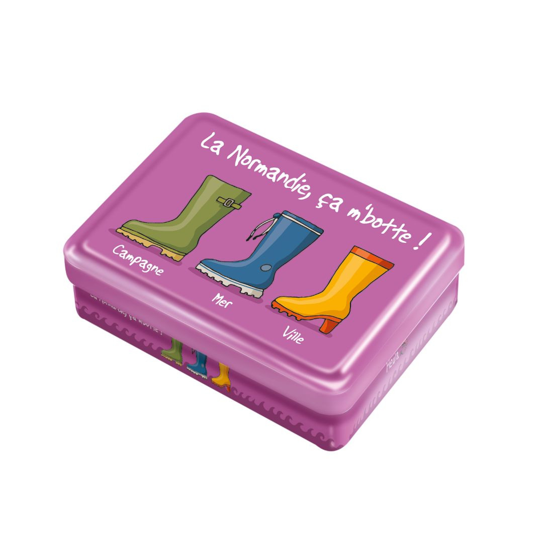 Achat Boite demi sucrette le Normandie ça me botte VIDE en ligne 1 