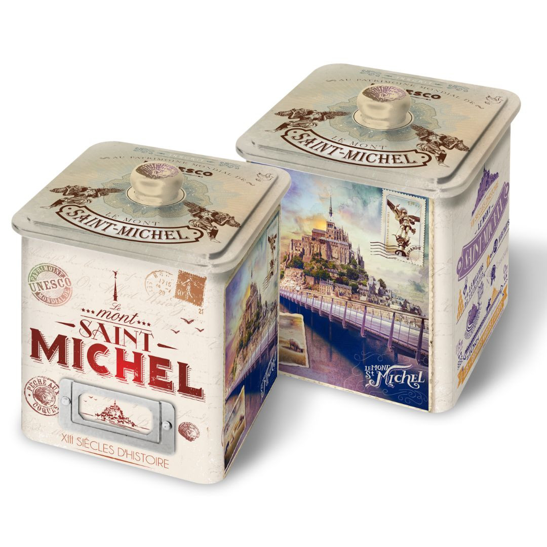 Achat Boite collector Mont St Michel vintage VIDE en ligne 1 