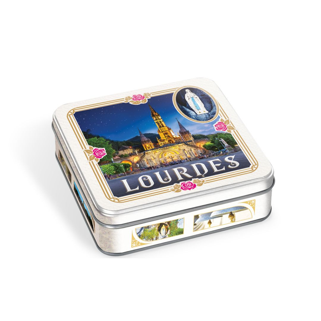 Achat Boite carrée Lourdes VIDE en ligne 1 