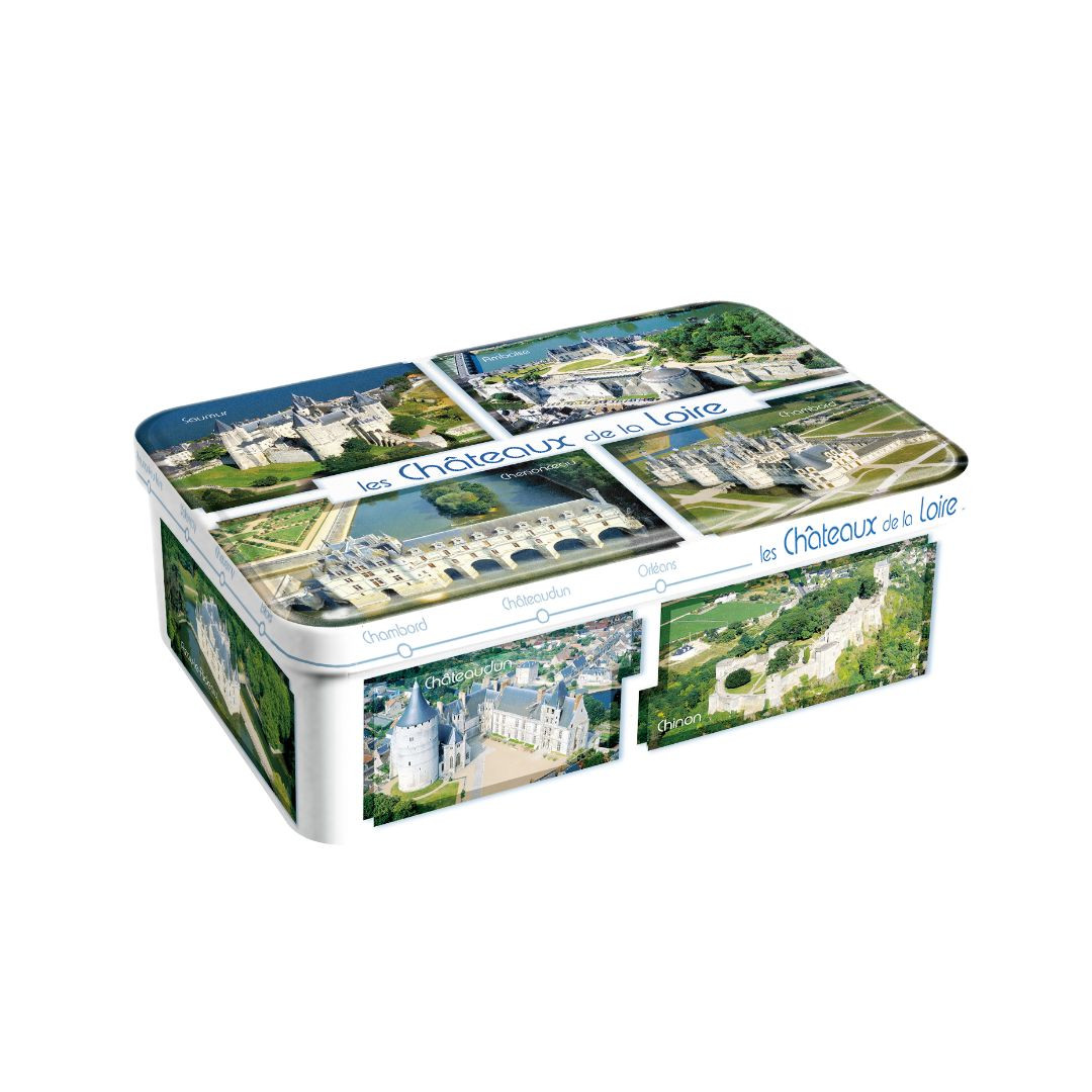 Achat Boite sucre châteaux de la Loire VIDE en ligne 1 